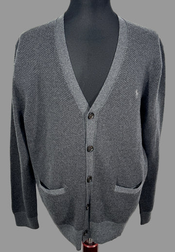 Cardigan Polo Ralph Lauren 100% lana marimea L/G barbat