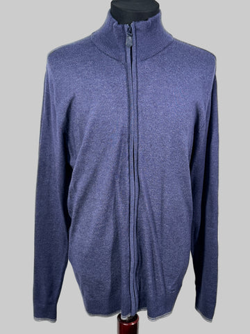 Cardigan Ted Lapidus Paris 70% cașmir 22% mătase marimea M barbat