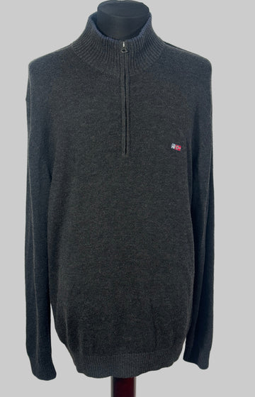 Cardigan/pulover Napapijri 30% lana marimea 2XL barbat