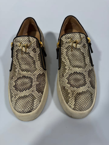 Pantofi Giuseppe Zanotti casual made in Italy 100% piele naturala marimea 45 barbat