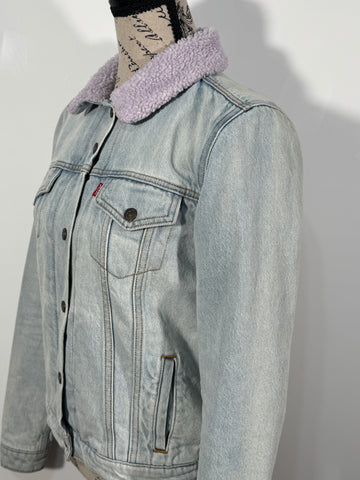 Geaca Levi’s din denim matlasata marimea M dama