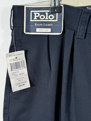 Pantaloni Polo Ralph Lauren cu pense vintage mărimea W36 L32 bărbat