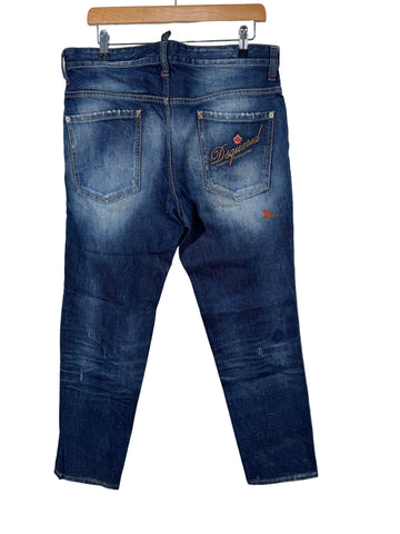 Blugi Dsquared2 marimea 48 barbat