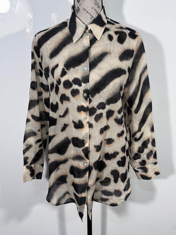 Camasa Massimo Dutti 100% in marimea 38 M dama