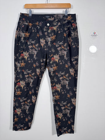 Pantaloni Bexleys cu motiv floral marimea L-XL dama