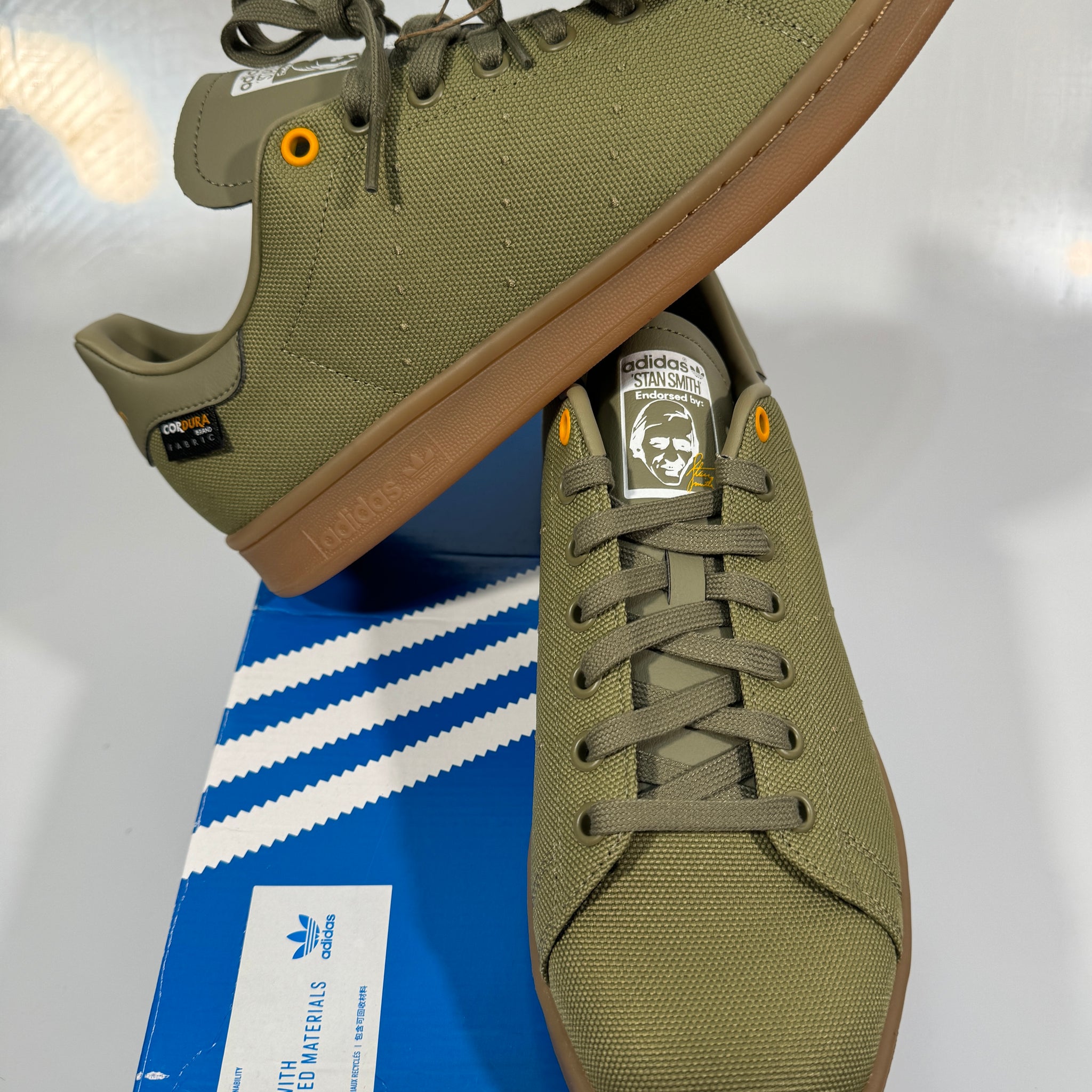 Adidasi Adidas Stan Smith Primegreen Cordura marimea 44 barbat