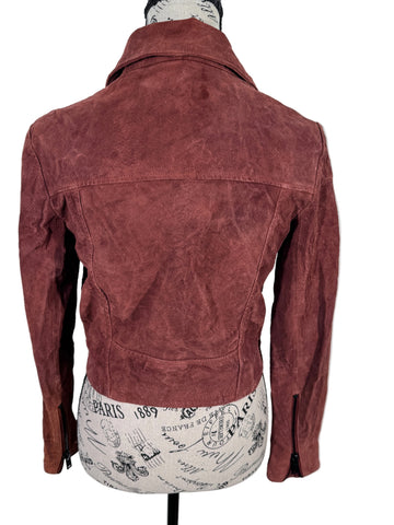 Geaca Mango 100% piele naturala marimea S dama