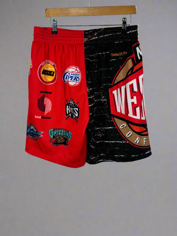 Pantaloni scurti/short Mitchell & Ness NBA Western Conference marimea L barbat