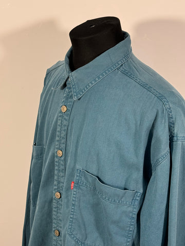 Cămașa de blugi Levi’s vintage mărimea L fit XL bărbat