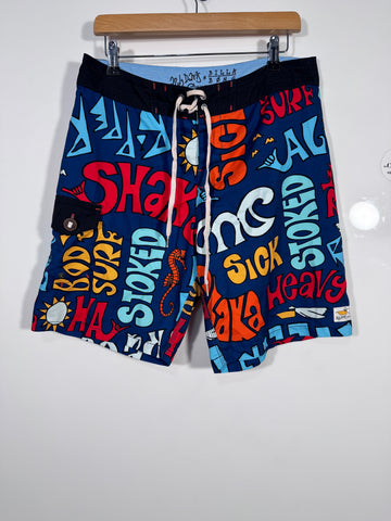 Pantaloni scurti de baie Billabong marimea 32 M barbat