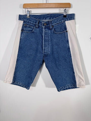 Pantaloni scurti de blugi Vintage Armani Jeans made in Italy marimea 34 barbat