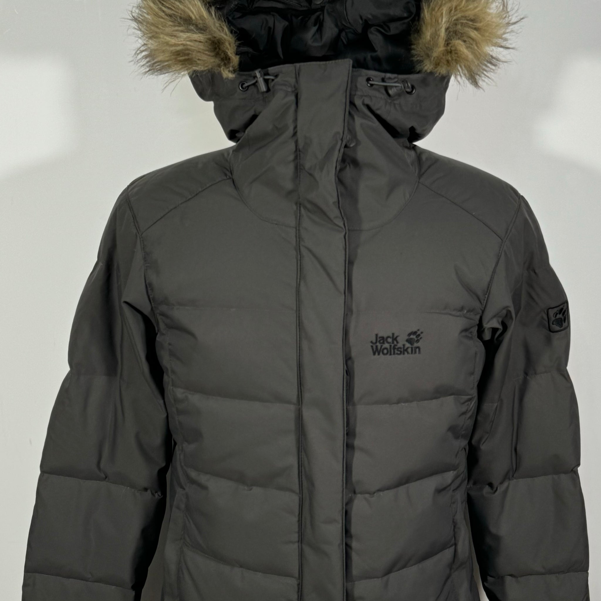 Geacă Jack Wolfskin Stormlock 80% puf 20% pană mărimea S damă