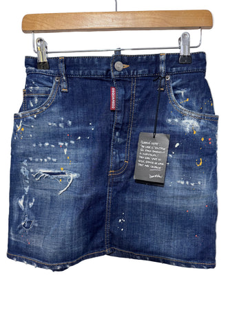 Fusta de blugi Dsquared2 marimea 38 dama