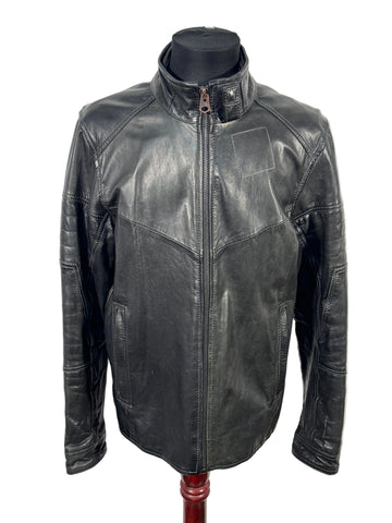 Geaca G-Star Raw 100% piele naturala marimea L barbat