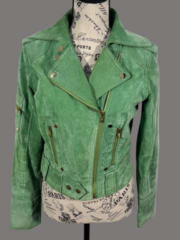 Geaca Goosecraft BIKER 100% piele naturala marimea M fit S dama