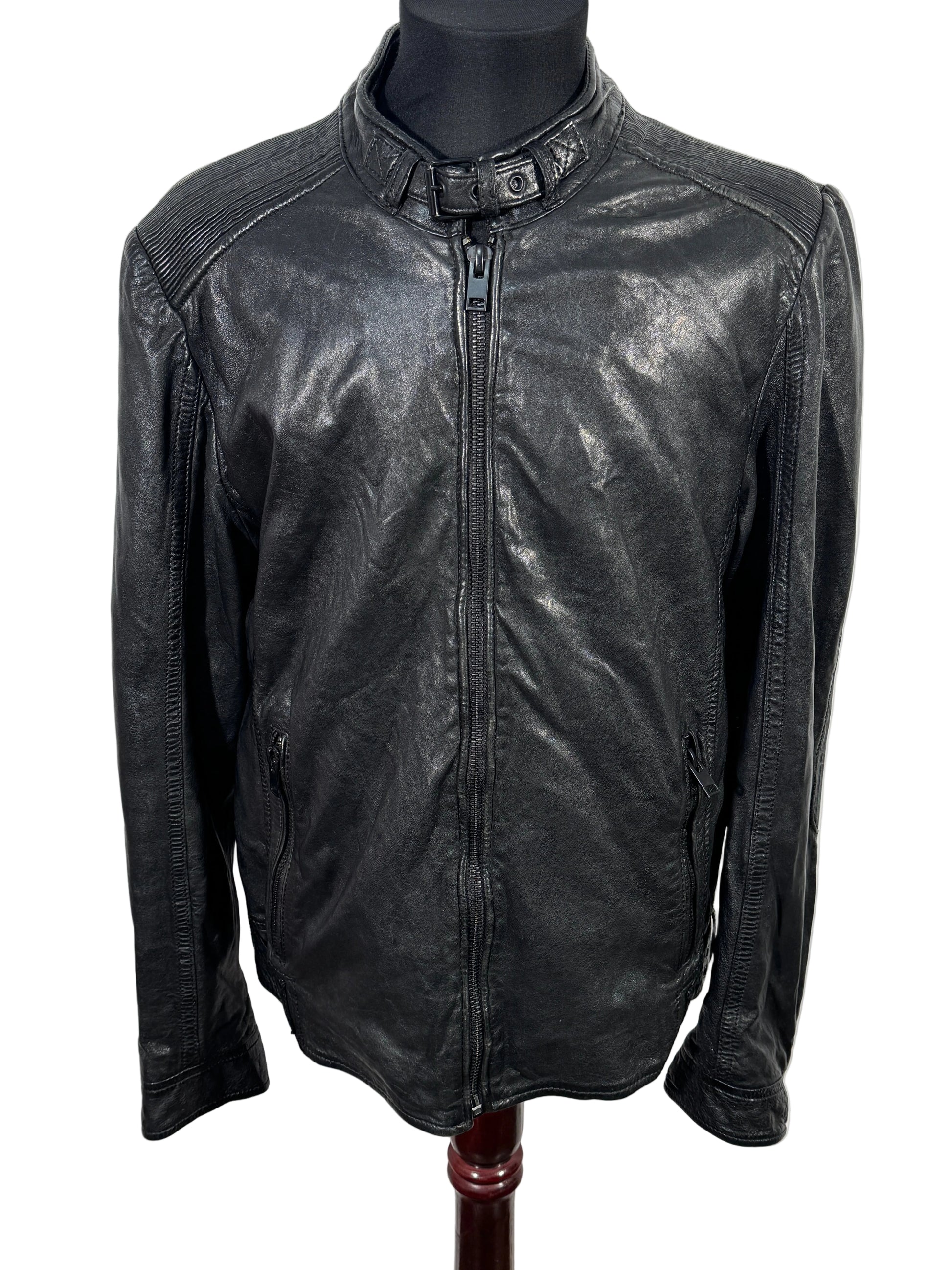 Geaca Gypsy Slim fit 100% piele marimea XL fit L barbat