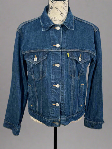 Geaca Levi’s & Peanuts Snoopy din denim marimea S/P dama