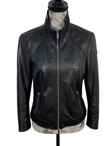 Geaca Milestone 100% piele naturala marimea M dama