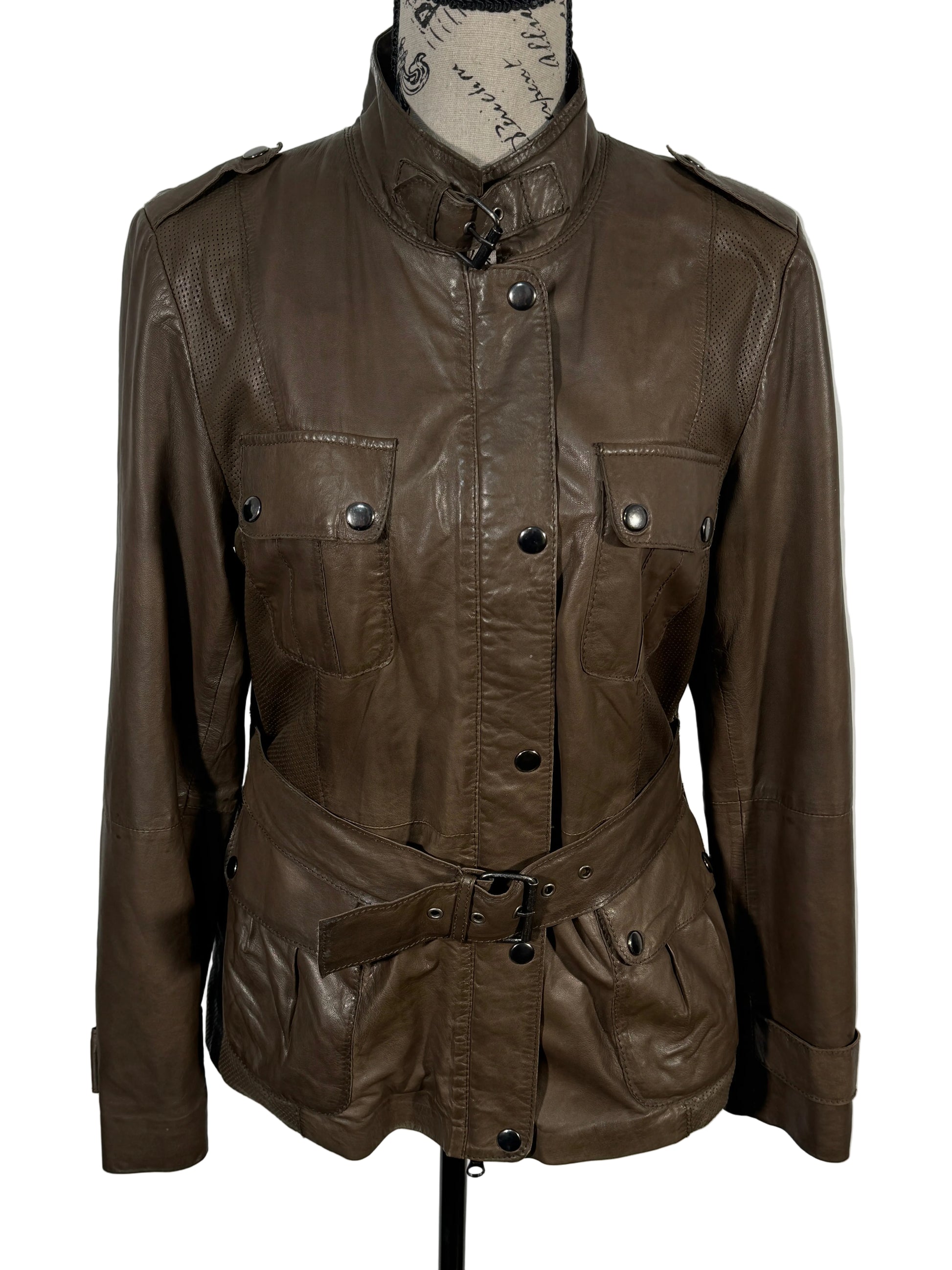 Geaca Paysley Park 100% piele naturala marimea L dama