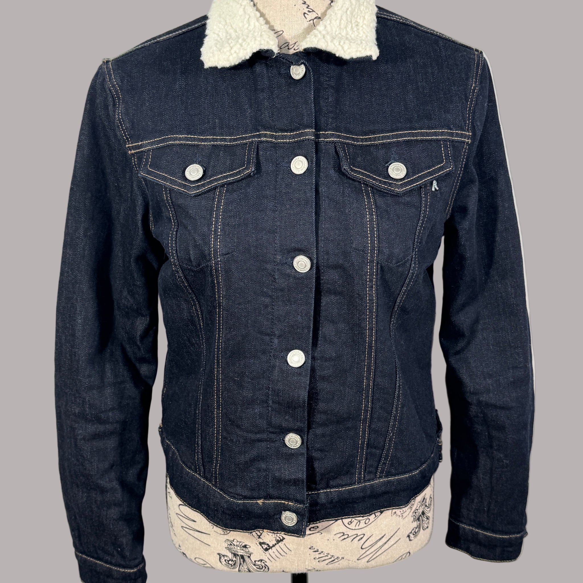 Geaca Replay din denim captusita marimea S dama