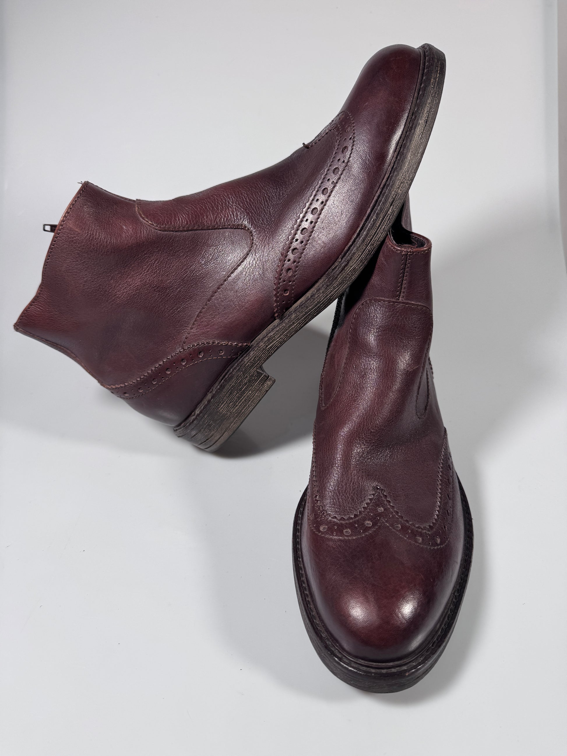 Ghete Bartu Oxford artizanale 100% piele naturala marimea 43 barbat