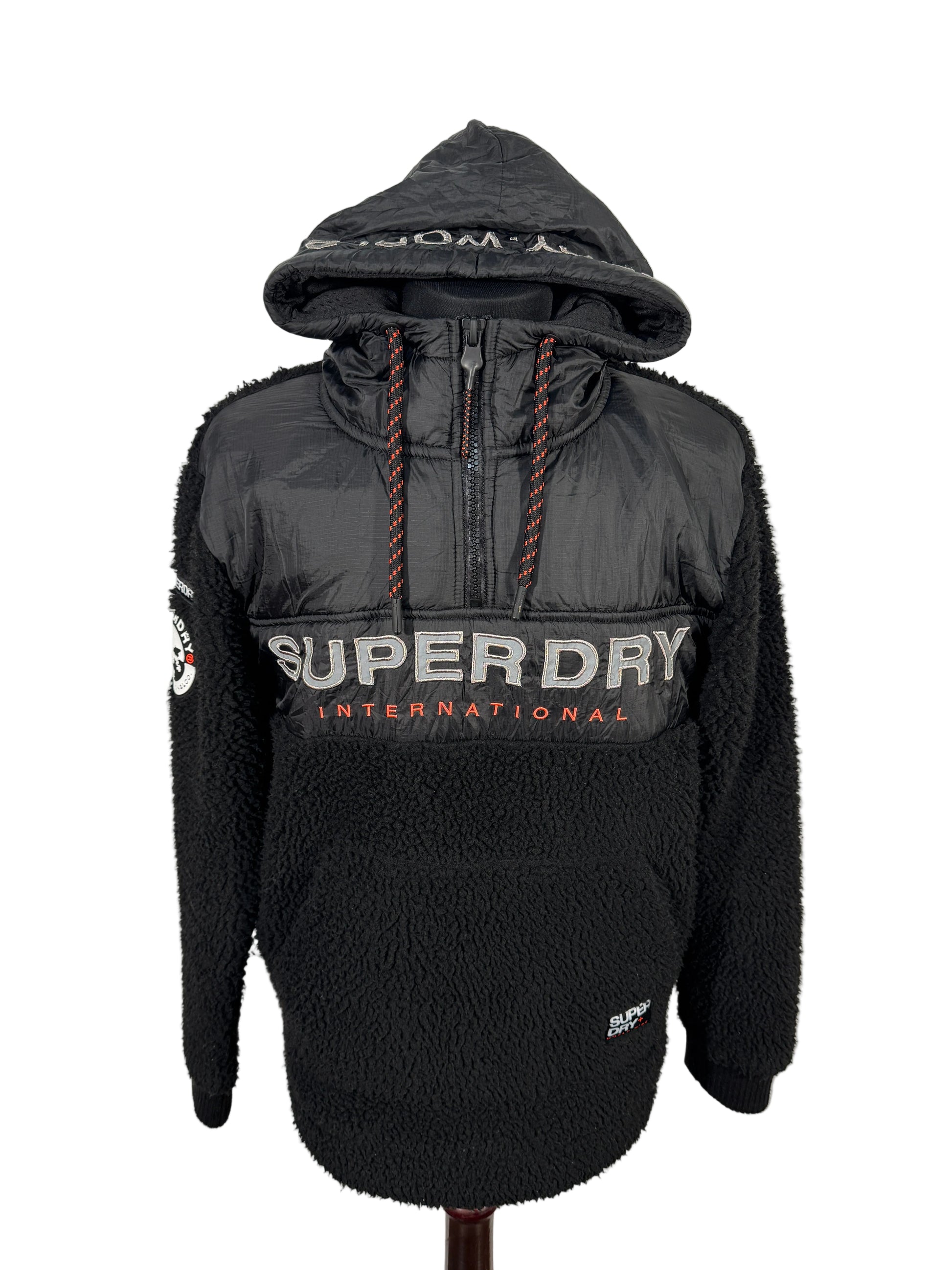 Hanorac  Superdry Sherpa Worldwide Stealth marimea L barbat