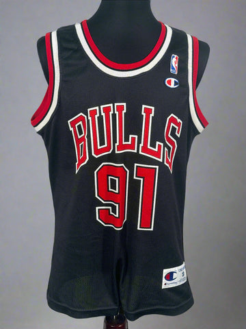 Maiou Champion vintage 90’ NBA Chicago Bulls Rodman marimea S barbat