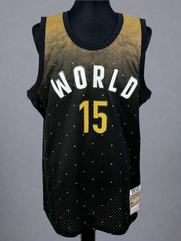 Maiou Mitchell & Ness Nikola Jokic Black 2016 NBA Rising Stars Challenge Hardwood Classics Swingman marimea XL barbat