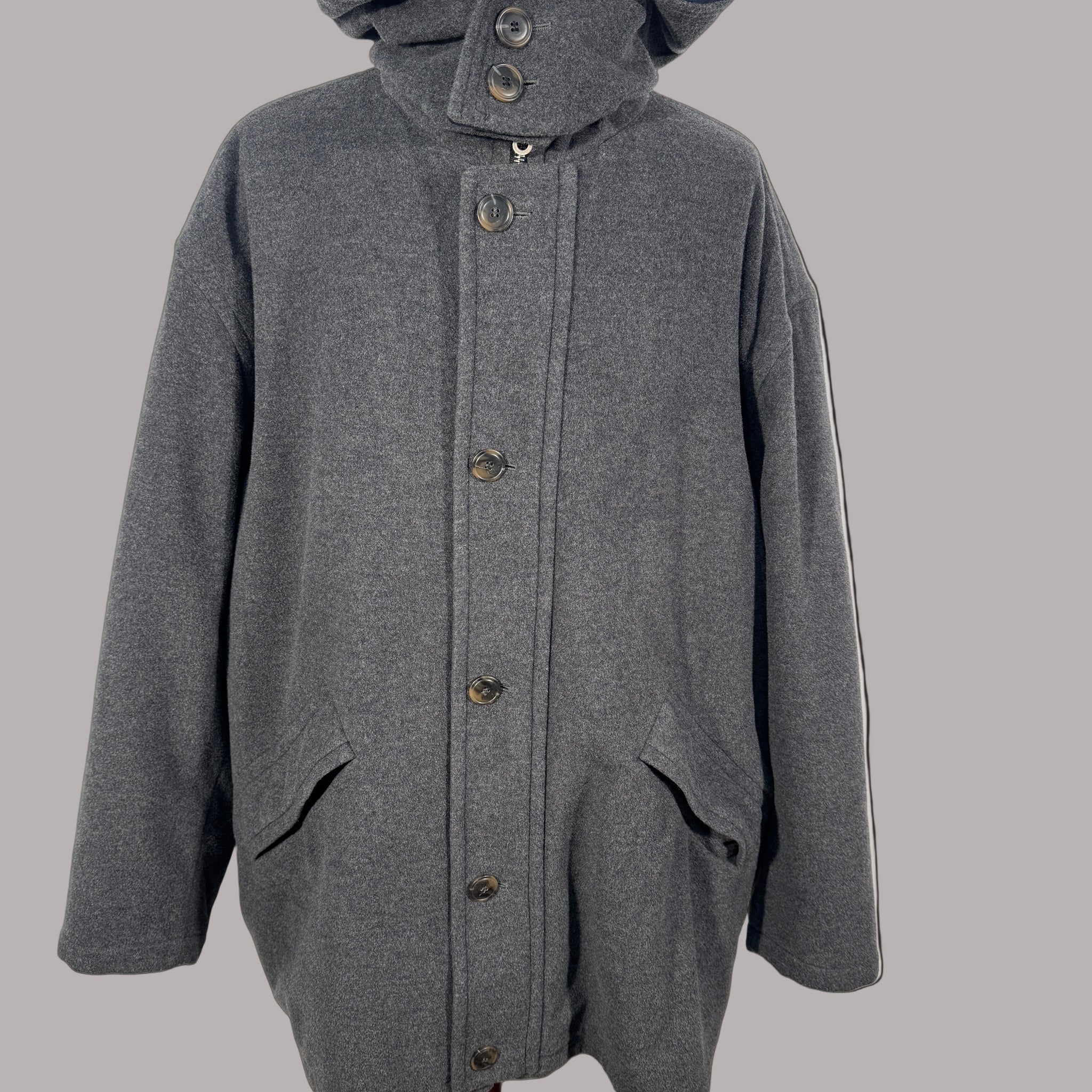 Palton Hugo Boss vintage 80% lana marimea 2XL-3XL barbat