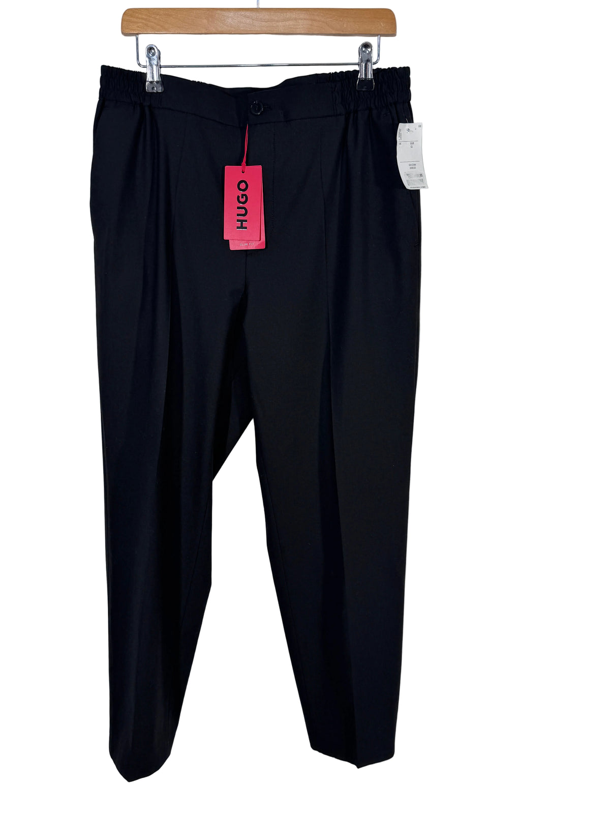 Pantaloni Hugo Boss 51% lana marimea 32 barbat