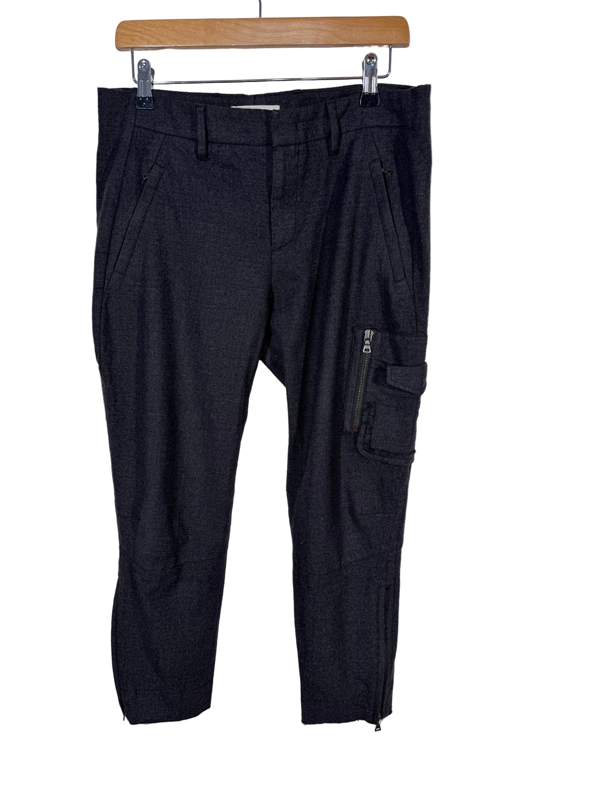 Pantaloni Prada made in Italy 100% lana marimea 44 dama