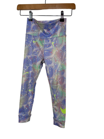 Pantaloni colanti Nike marimea 104-110 (4-5) ani fetite