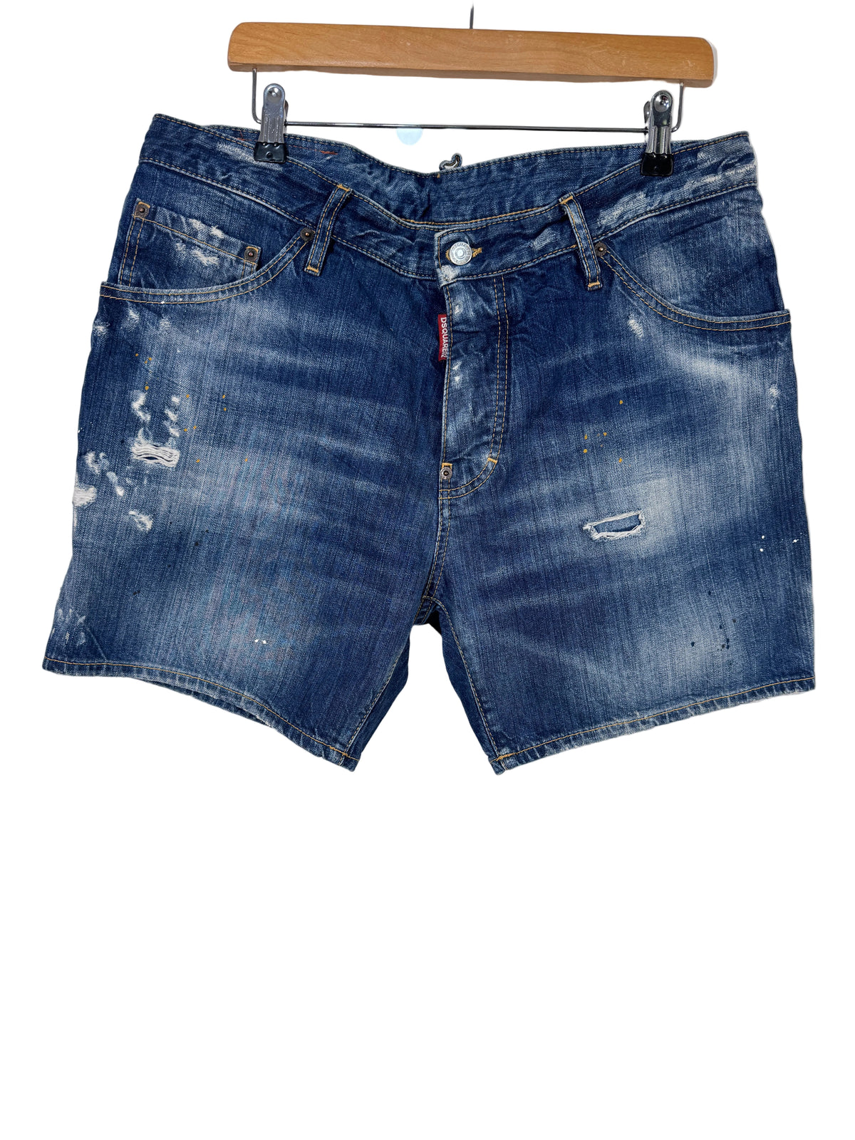 Pantaloni scurti  Dsquared2 din denim marimea 52 barbat