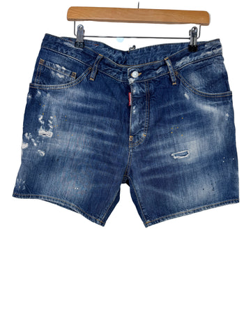 Pantaloni scurti  Dsquared2 din denim marimea 52 barbat