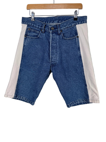Pantaloni scurti de blugi Vintage Armani Jeans made in Italy marimea 34 barbat
