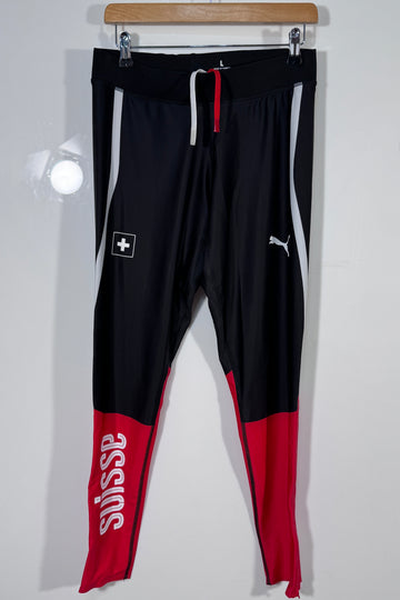 Pantaloni tip colanți Puma Suisse National Team marimea L barbat