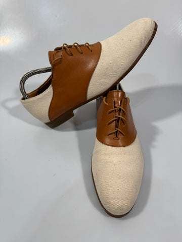 Pantofi Calvin Klein made in Italy 100% piele naturala+amestec bumbac-in marimea 42 barbat