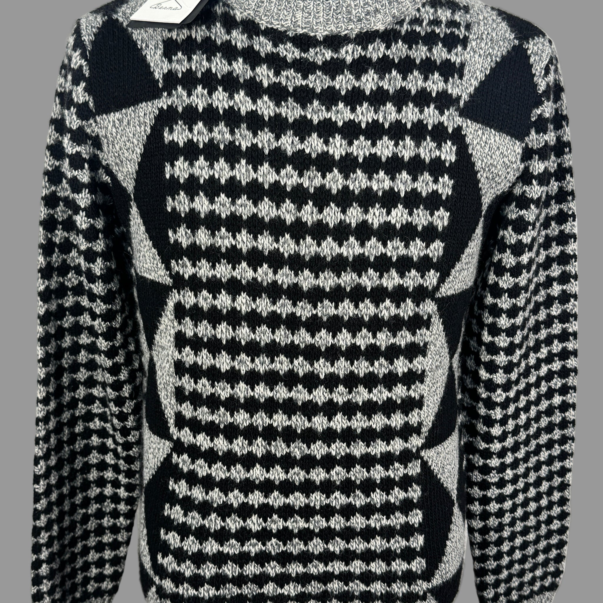 Pulover Berna made in Italy 10%lana 5% Alpaca marimea S barbat