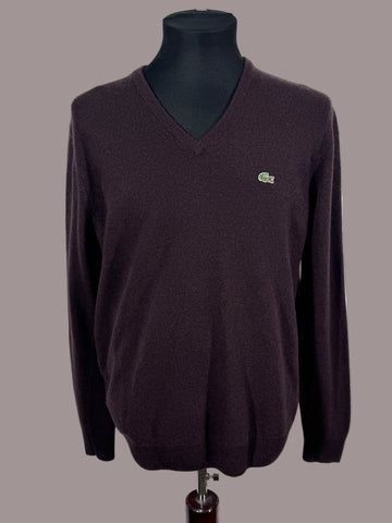 Pulover Lacoste 100% lana marimea M barbat