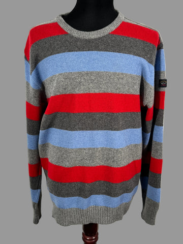 Pulover Paul & Shark 80% lana marimea L barbat