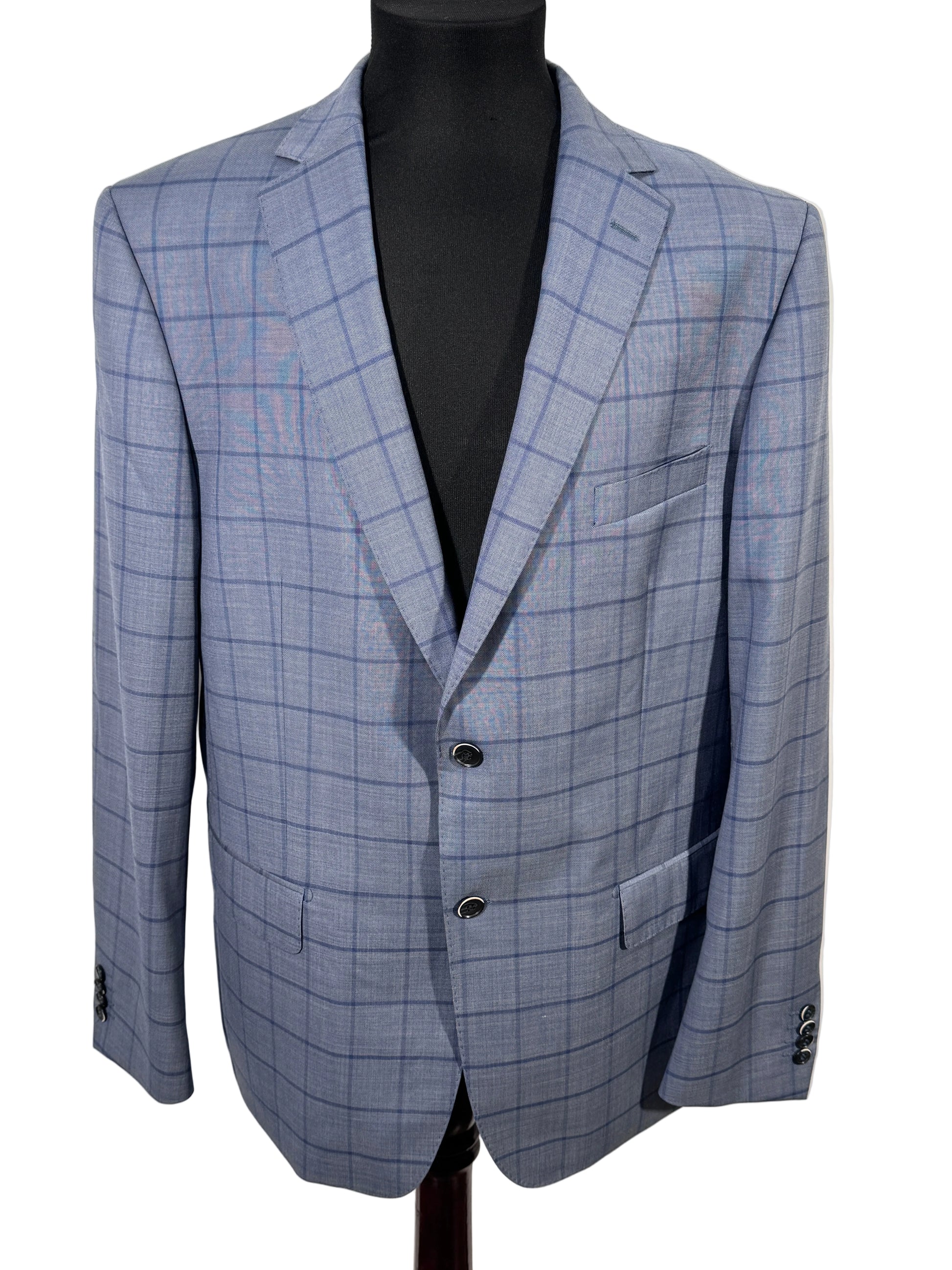 Sacou 7 Square Van Tilburg 100% lana marimea 54 barbat