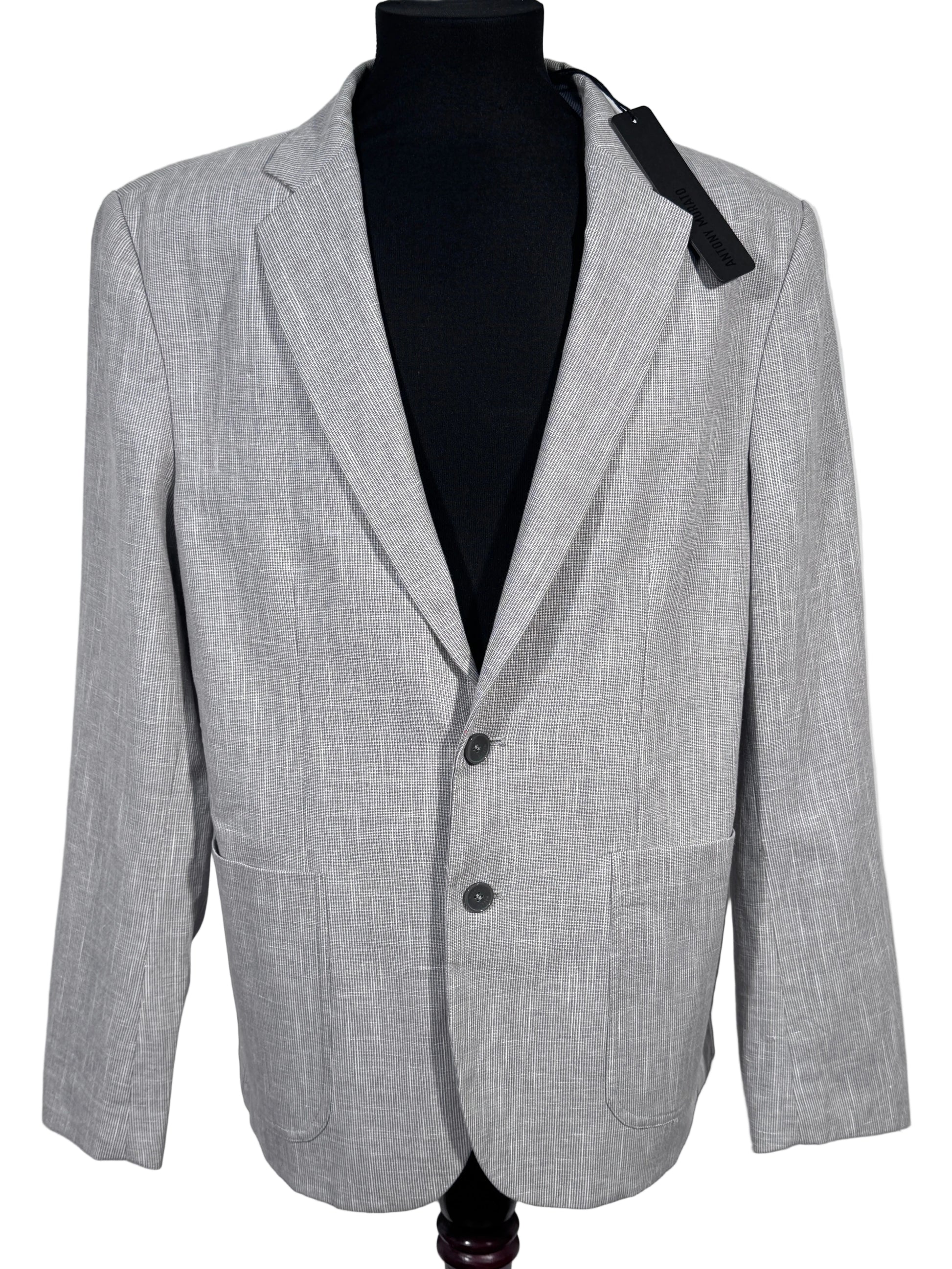 Sacou Antony Morato Julie 25% in 75% bumbac marimea 2XL fit L barbat