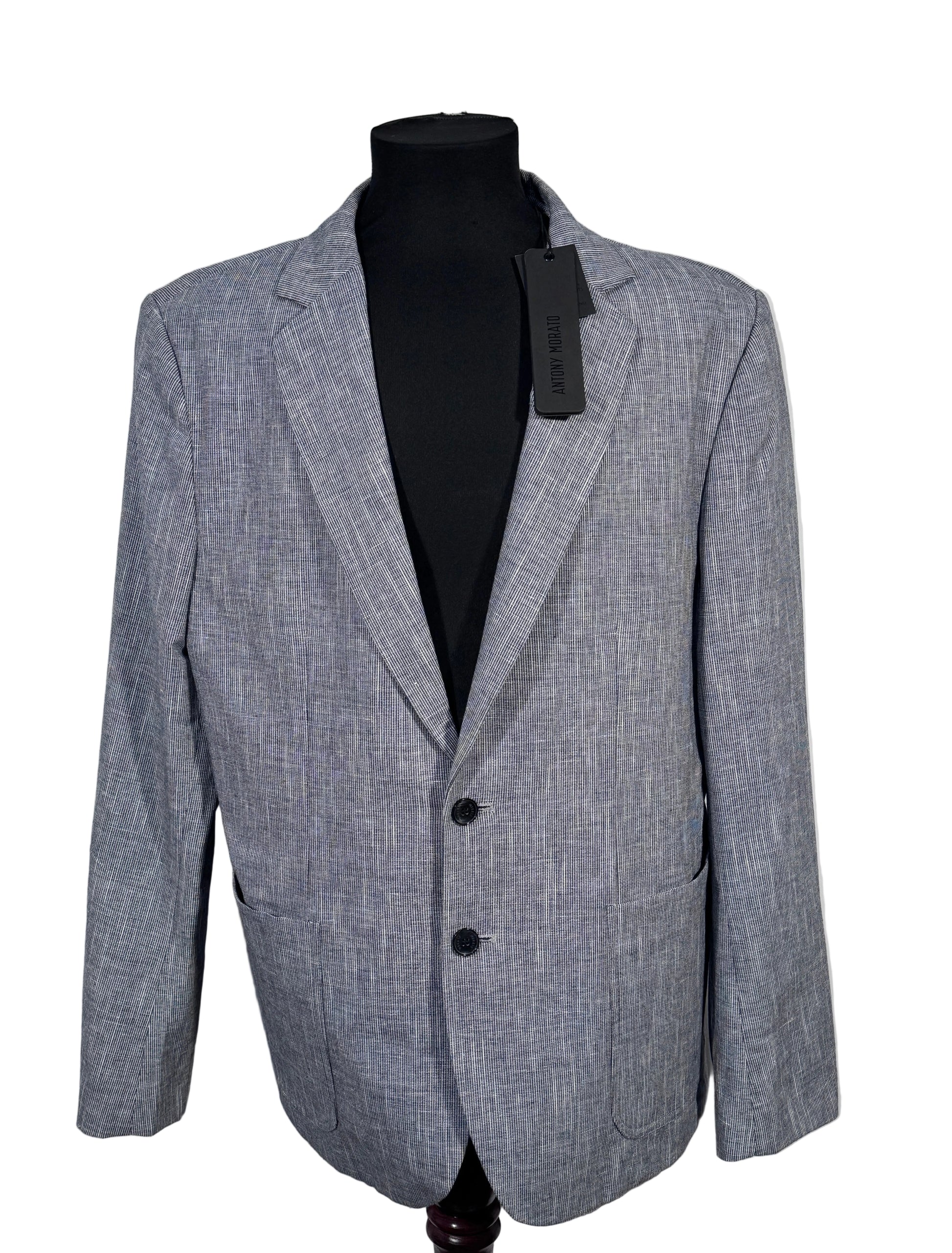 Sacou Antony Morato Julie Slim Fit 25% in 75% bumbac marimea 3XL fit XL barbat