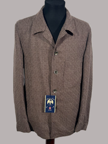 Sacou Club of Gents Savile Row Marzotto fabrics Italy 100% lana marimea 50 M-L barbat