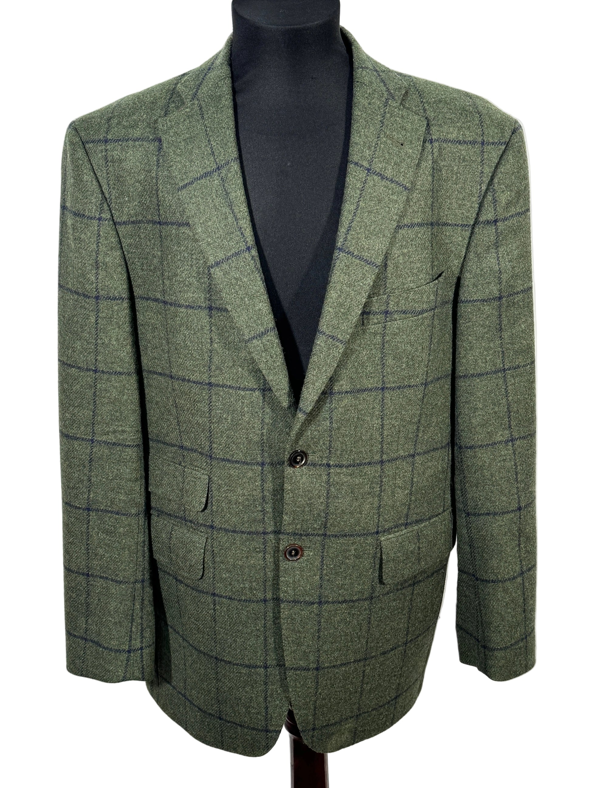 Sacou Daniels Korff 100% lana made in Scotland mărimea L barbat