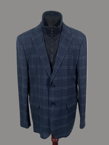 Sacou Emporio clothing&Co 30% lana marimea L-XL barbat