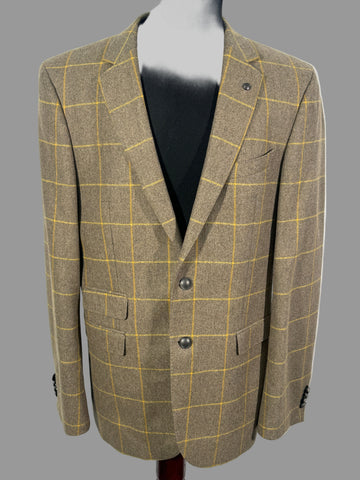 Sacou Hugo Boss 80% lana 20% poliamida marimea 50 barbat