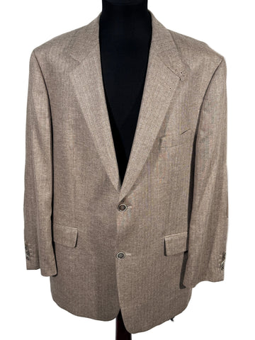 Sacou Mario Barutti Summer Silk 100% mătase marimea 2 XL barbat