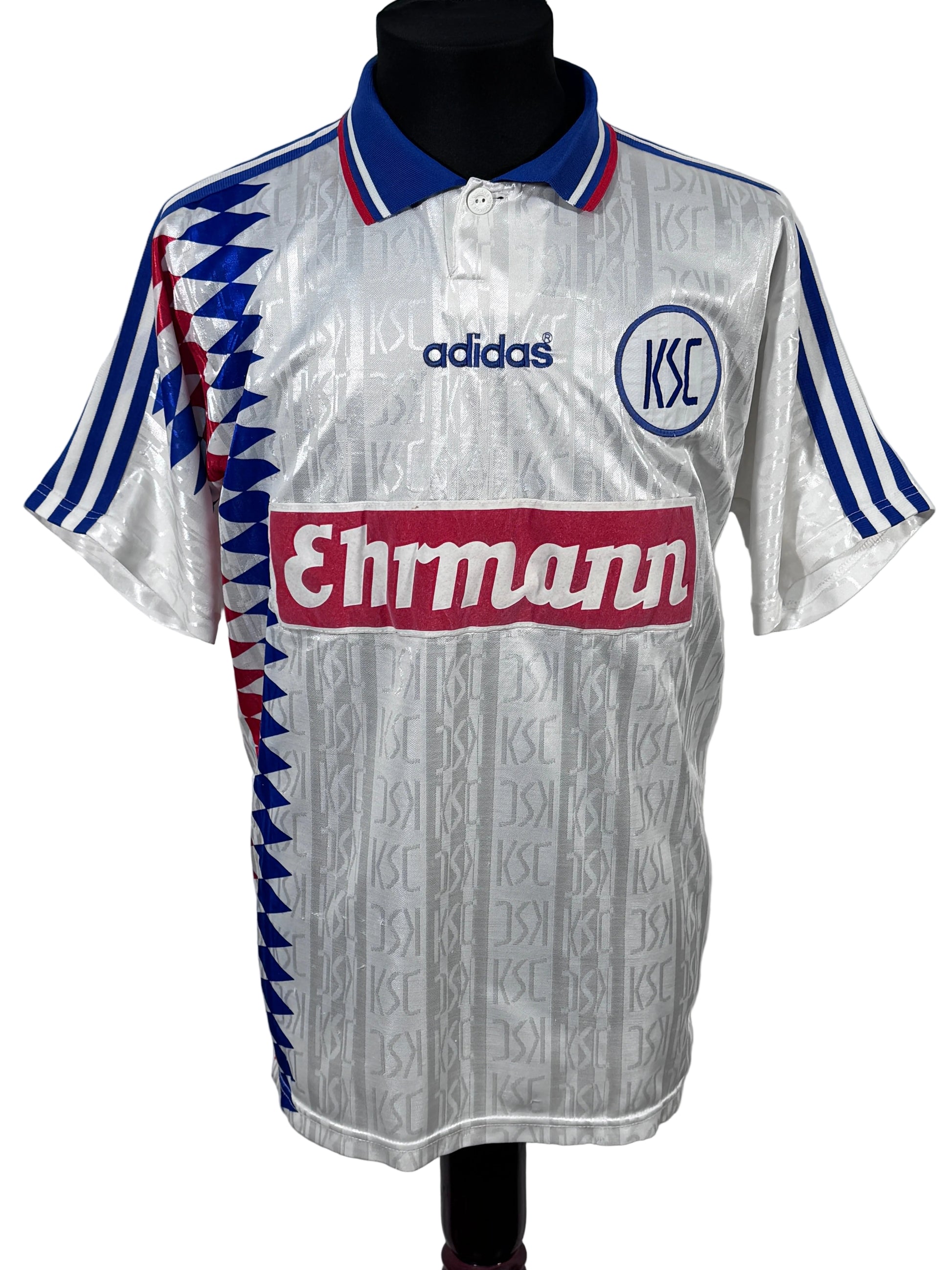 Tricou Adidas karlsruhe 1995-96 Home vintage marimea S-M barbat