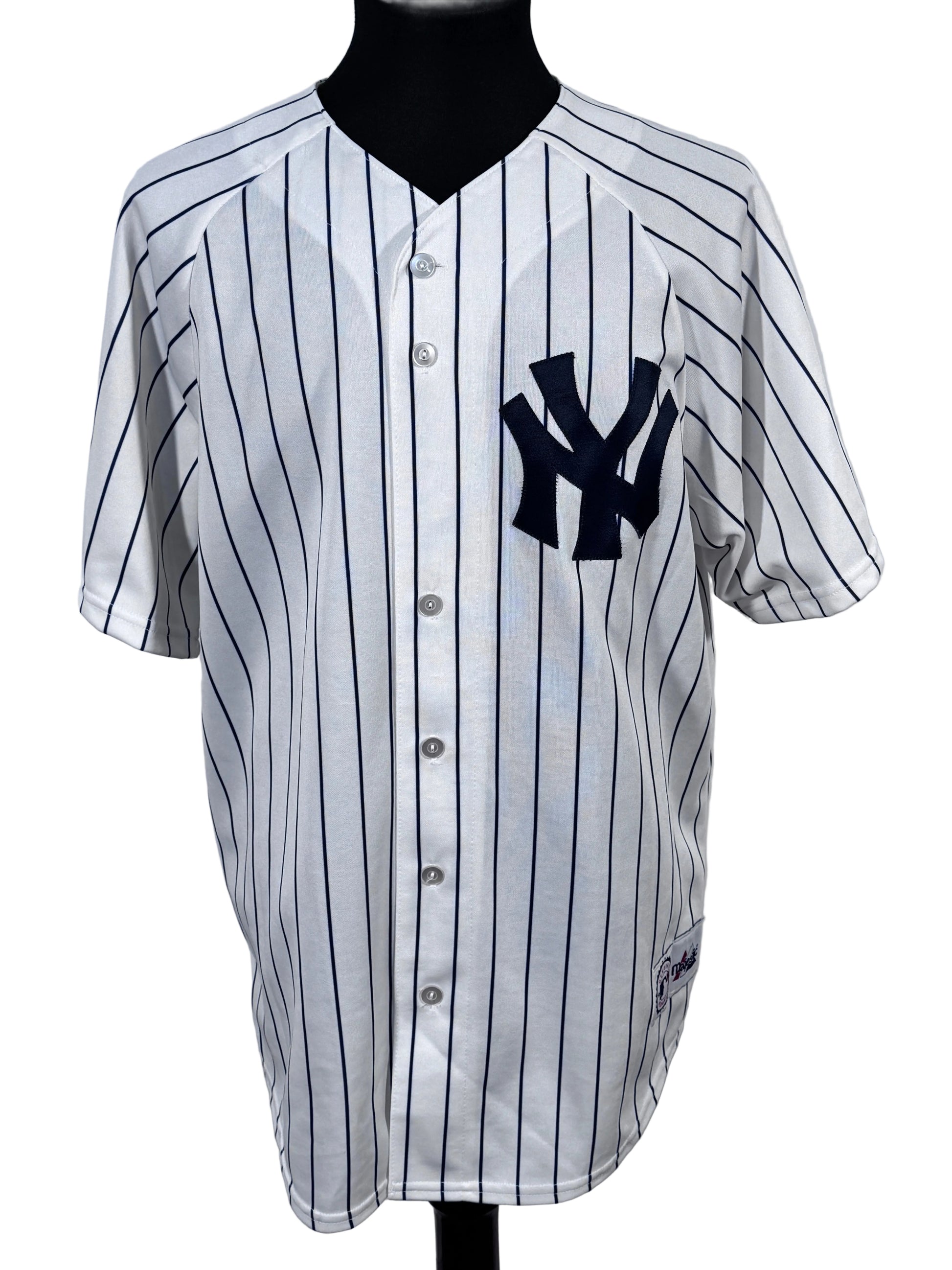 Tricou Majestic MBL New York Yankees Jeter 2 marimea made in USA L barbat